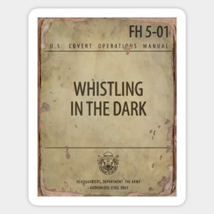 WHISTLING IN THE DARK Sticker